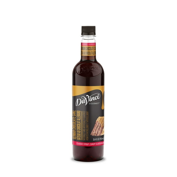 DaVinci Gourmet Classic German Chocolate Cake Syrup, 750 ml