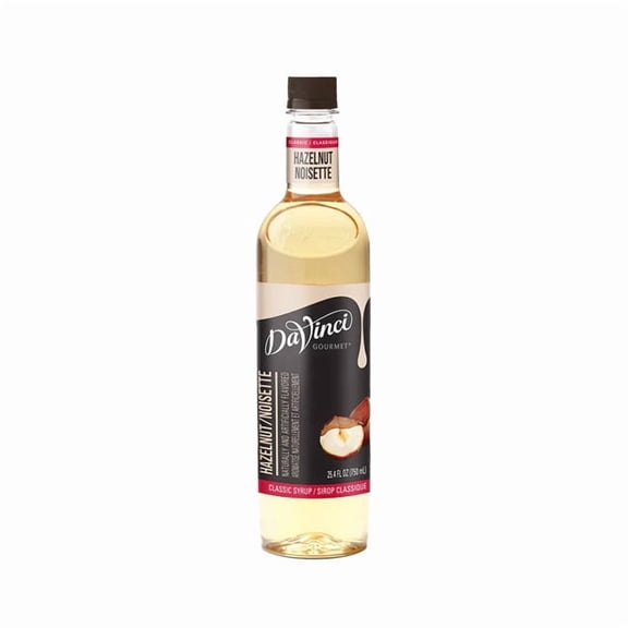 DaVinci Gourmet Classic Hazelnut Syrup PET cs 12/750 ml
