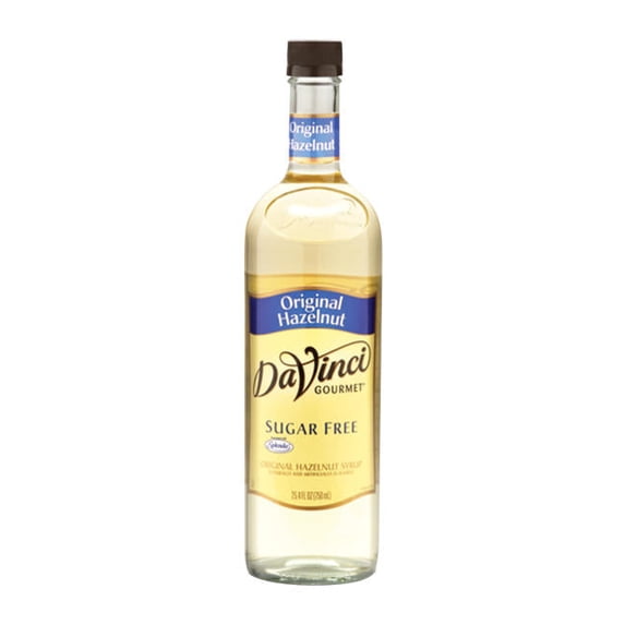 DaVinci Gourmet Classic Original Hazelnut Sugar Free Syrup PET cs 4/750 ml