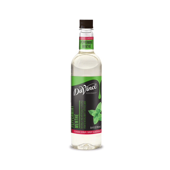 DaVinci Gourmet Classic Peppermint Sugar Free Syrup PET cs 4/750 ml