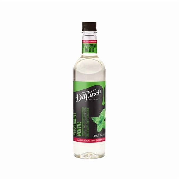 DaVinci Gourmet Classic Peppermint Syrup PET cs 12/750 ml