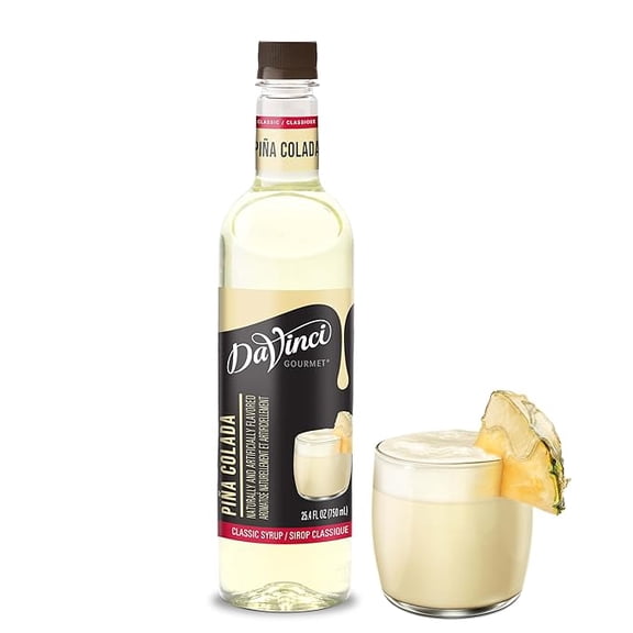 DaVinci Gourmet Classic Pina Colada Syrup PET cs 4/750 ml