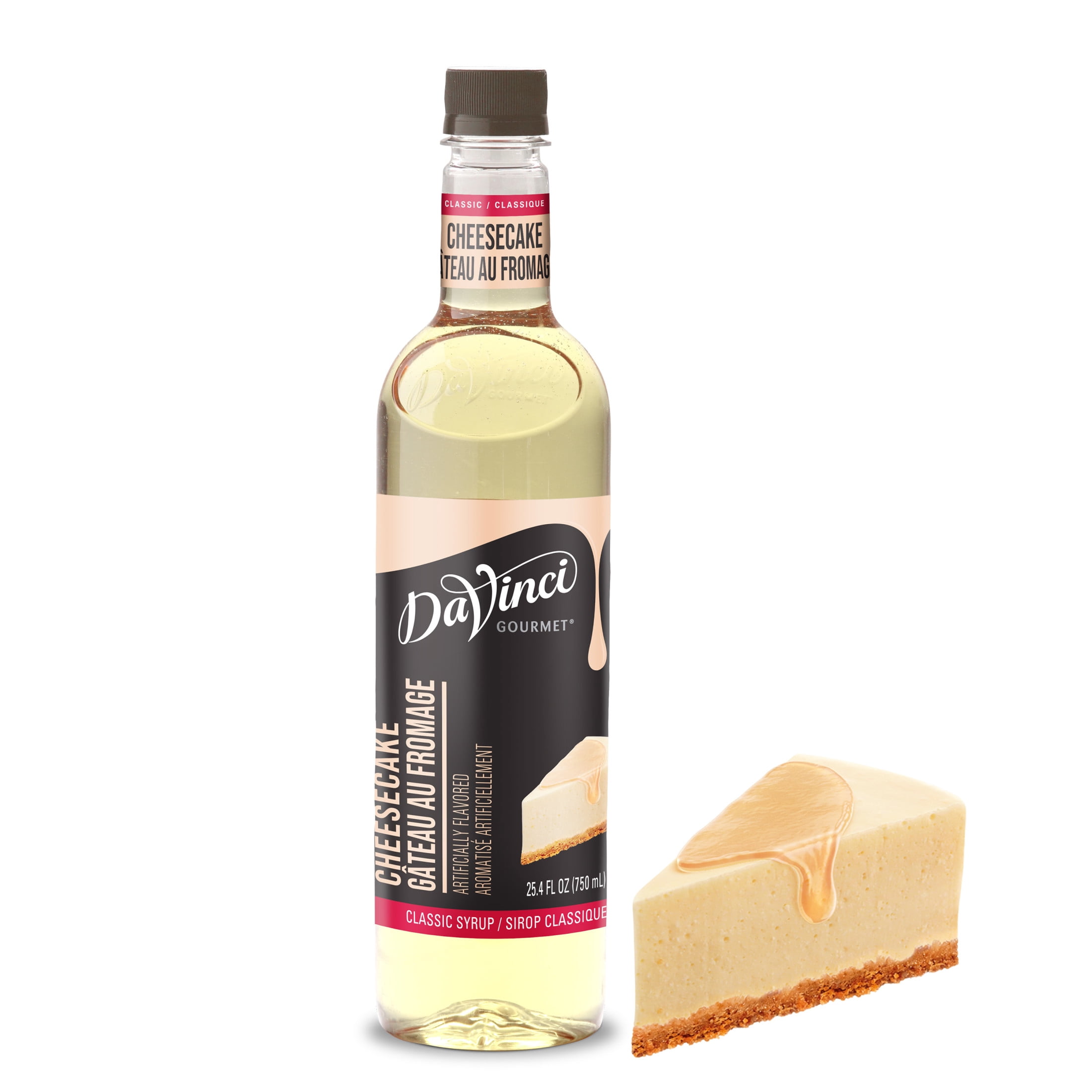 DaVinci Gourmet Classic Cheesecake Syrup, 25.4 Fluid Ounces (Pack of 1)