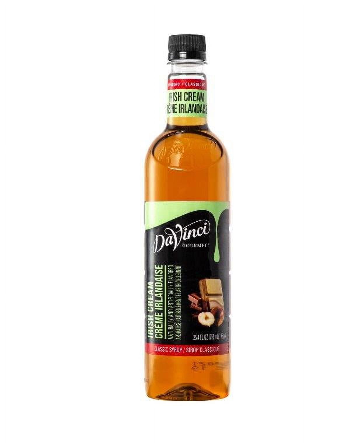 Amoretti Premium White Chocolate Syrup (750ml) With Pump - For Coffee, Cocktails & Desserts