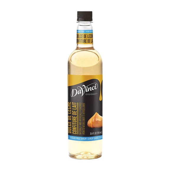 DaVinci Gourmet Dulce De Leche Sugar Free Syrup PET cs 4/750 ml