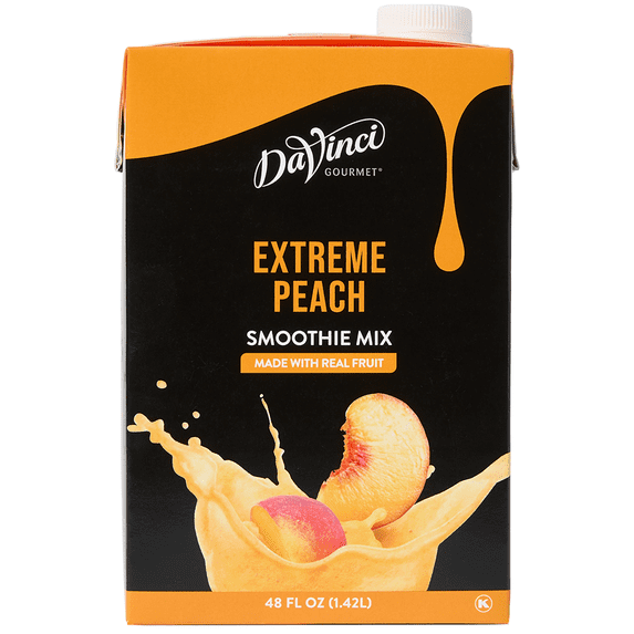 DaVinci Gourmet Extreme Peach Smoothie Mix cs 6/48 oz