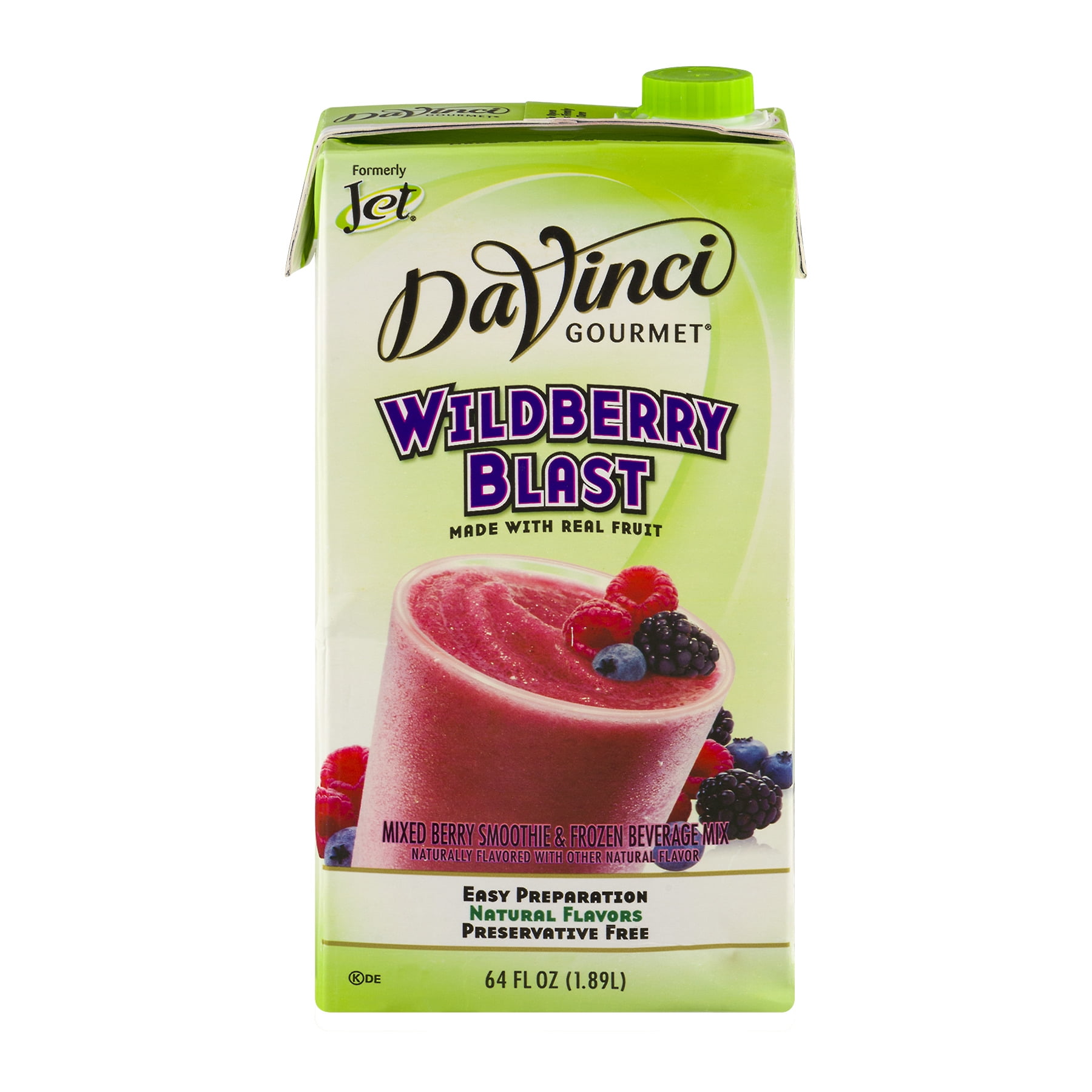 DaVinci Gourmet Fruit Smoothie, Wildberry Blast, 64 Fl Oz, 1 Ct