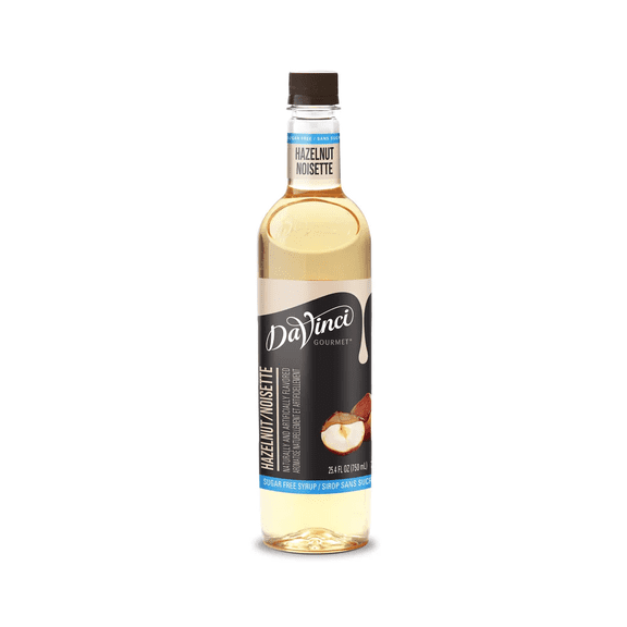 DaVinci Gourmet Hazelnut Sugar Free Syrup PET cs 12/750 ml