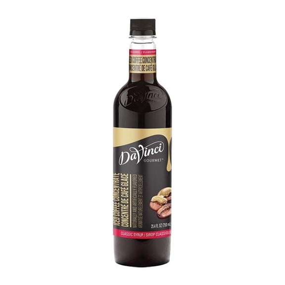 DaVinci Gourmet Iced Coffee Concentrate Syrup PET cs 4/750 ml