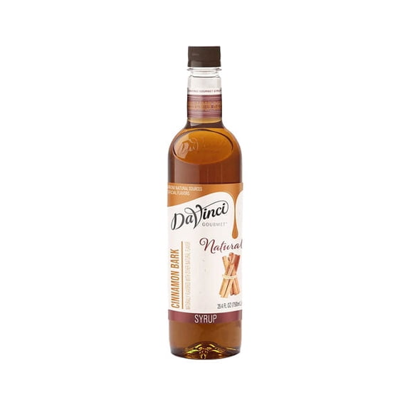 DaVinci Gourmet Natural Cinnamon Bark Syrup PET cs 4/750 ml