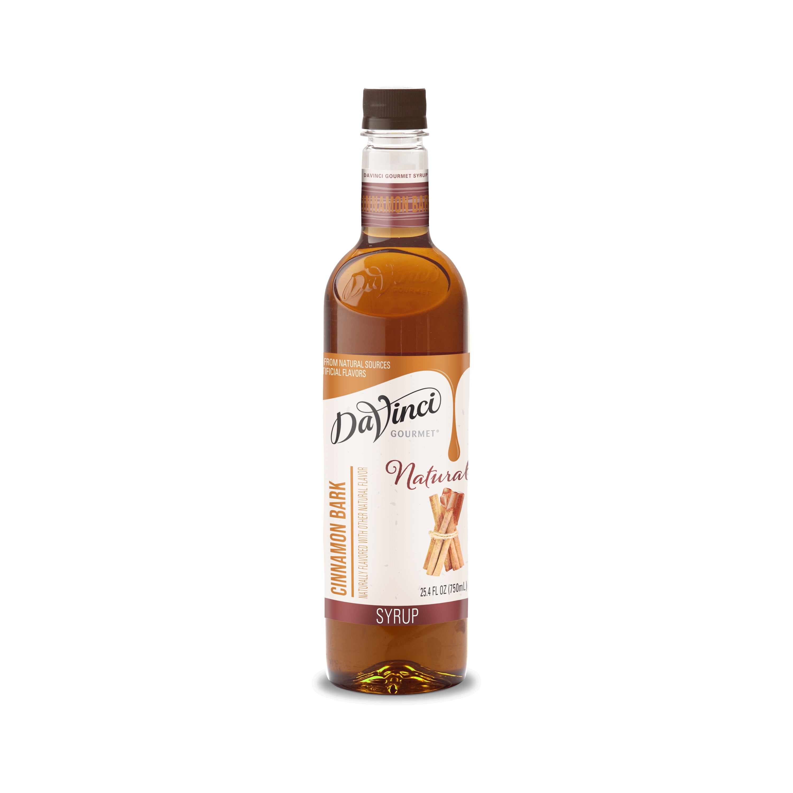 DaVinci Gourmet Naturals Cinnamon Bark Syrup, 750 ml