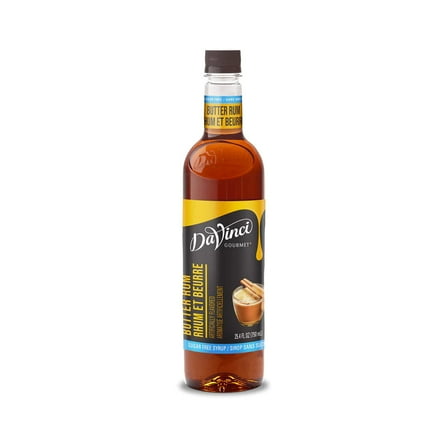DaVinci Gourmet Sugar-Free Butter Rum Syrup, 25.4 Ounce