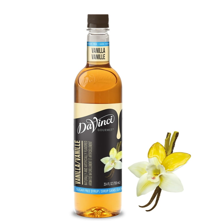 DaVinci Gourmet, Vanilla Syrup, 25.4 Fl Oz, Pack of 1 - Walmart.com