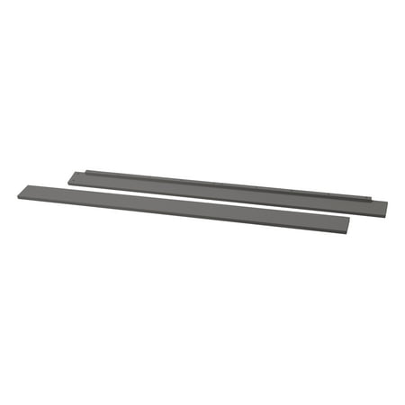 DaVinci Hidden Hardware Twin-Full Size Bed Conversion Kit in Slate