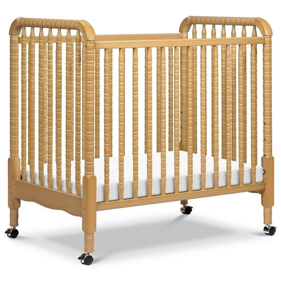 DaVinci Jenny Lind 3 in 1 Convertible Mini Crib in Honey