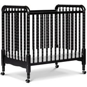 DaVinci Jenny Lind Pine Wood 3-in-1 Convertible Mini Crib in Ebony