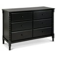 thumbnail image 1 of DaVinci Jenny Lind Spindle 6-Drawer Dresser in Ebony, 1 of 3