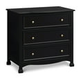 DaVinci Kalani 3-Drawer Dresser in Ebony - Walmart.com