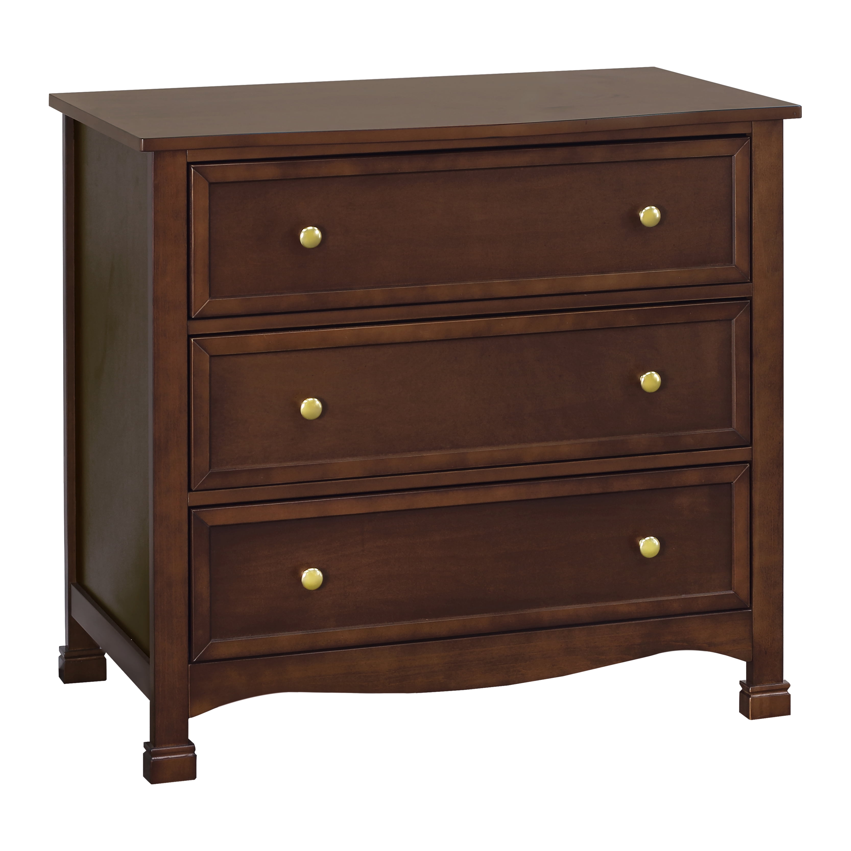 DaVinci Kalani 3 Drawer Dresser in Espresso Finish - Walmart.com