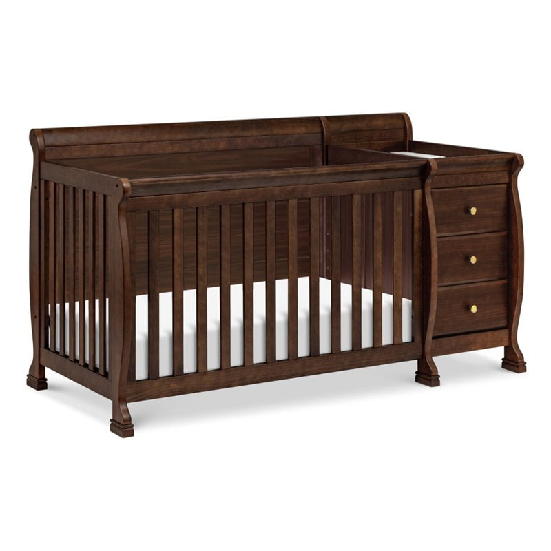 DaVinci Kalani 4 in 1 Convertible Crib Changer in Espresso