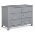thumbnail image 1 of DaVinci Kalani 6 Drawer Double Wide Dresser in Grey Finish, 1 of 9