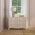 thumbnail image 1 of DaVinci Kalani 6 Drawer Double Wide Dresser in White Finish, 1 of 7