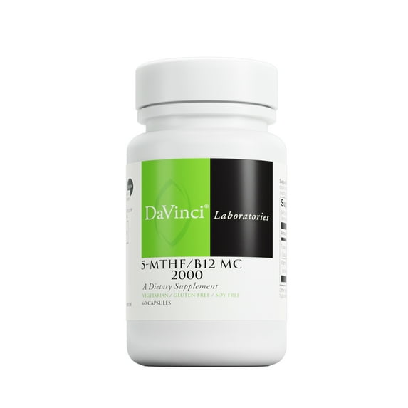 DaVinci Labs - 5-MTHF/B12 MC 2000 - 60 Capsules
