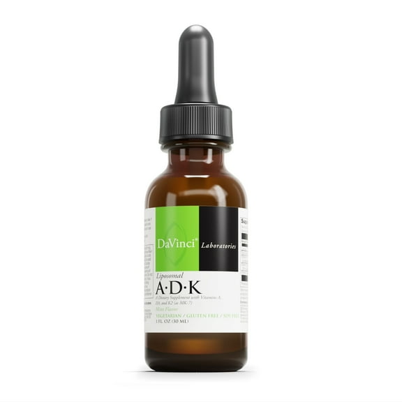 DaVinci Labs Liposomal A.D.K. - Support Immune & Heart Health* - 30 Servings - 30 ml