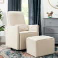 thumbnail image 1 of DaVinci Olive Glider and Ottoman, Cream, 1 of 12
