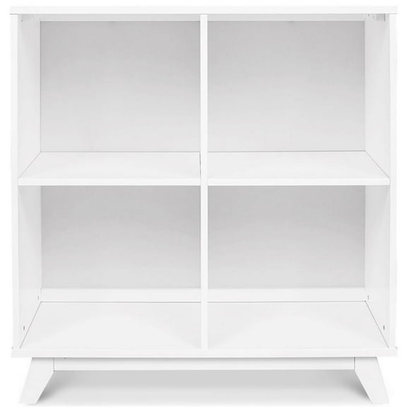 DaVinci Otto Pine Wood Convertible Changing Table/Cubby Bookcase in White