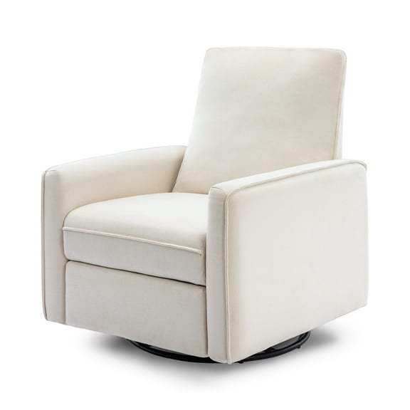 DaVinci Penny Recliner and Swivel Glider, Performance Cream Eco Weave | Water Repellent & Stain Resistant