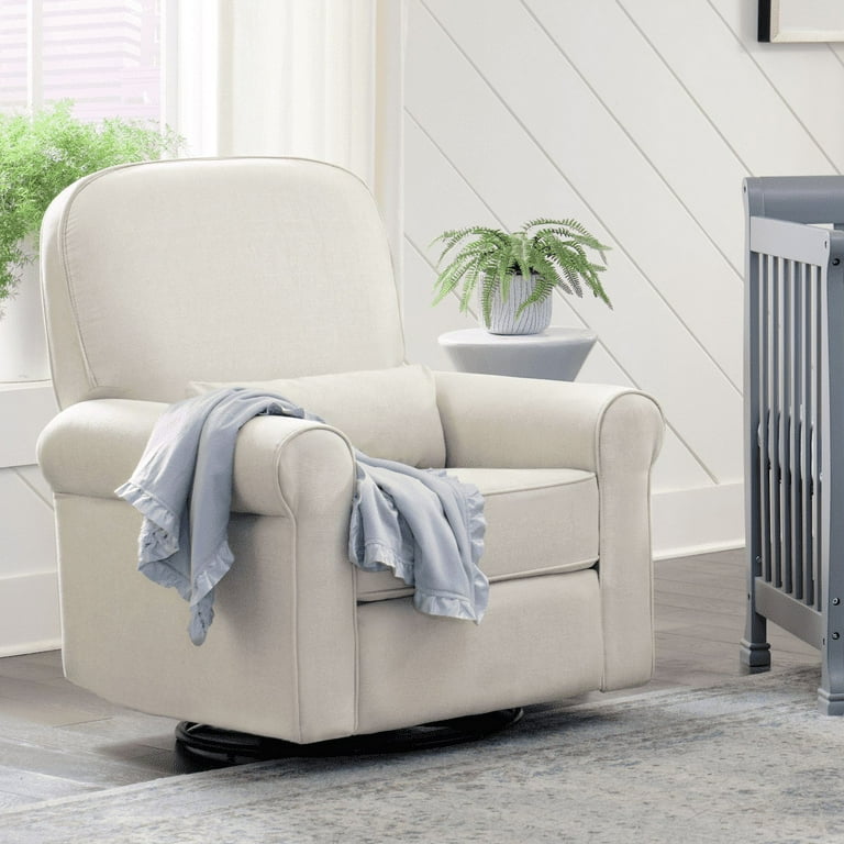 DaVinci Ruby Recliner and Swivel Glider in Cotton Weave Walmart