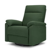 DaVinci Suzy Polyester 270  Swivel Glider Recliner, Pine Green