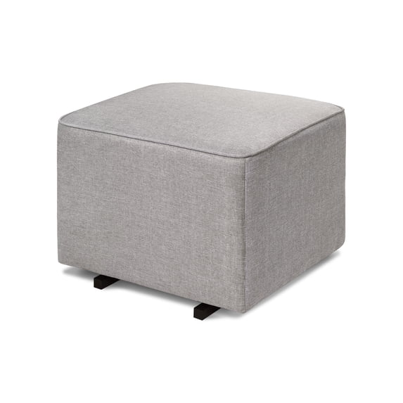 DaVinci Universal Gliding Ottoman in Misty Gray