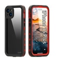 thumbnail image 1 of DaXi for iPhone 15 Plus Waterproof Case Built-in Screen Protector, IP68 Waterproof Ultra-thin Full Body Protection Wireless Charging Anti-scratch and Dustproof Case, 1 of 13