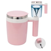 DaaSiGwaa Rechargeable Self Stirring Mug Magnetic Adsorption Charging 14.5oz