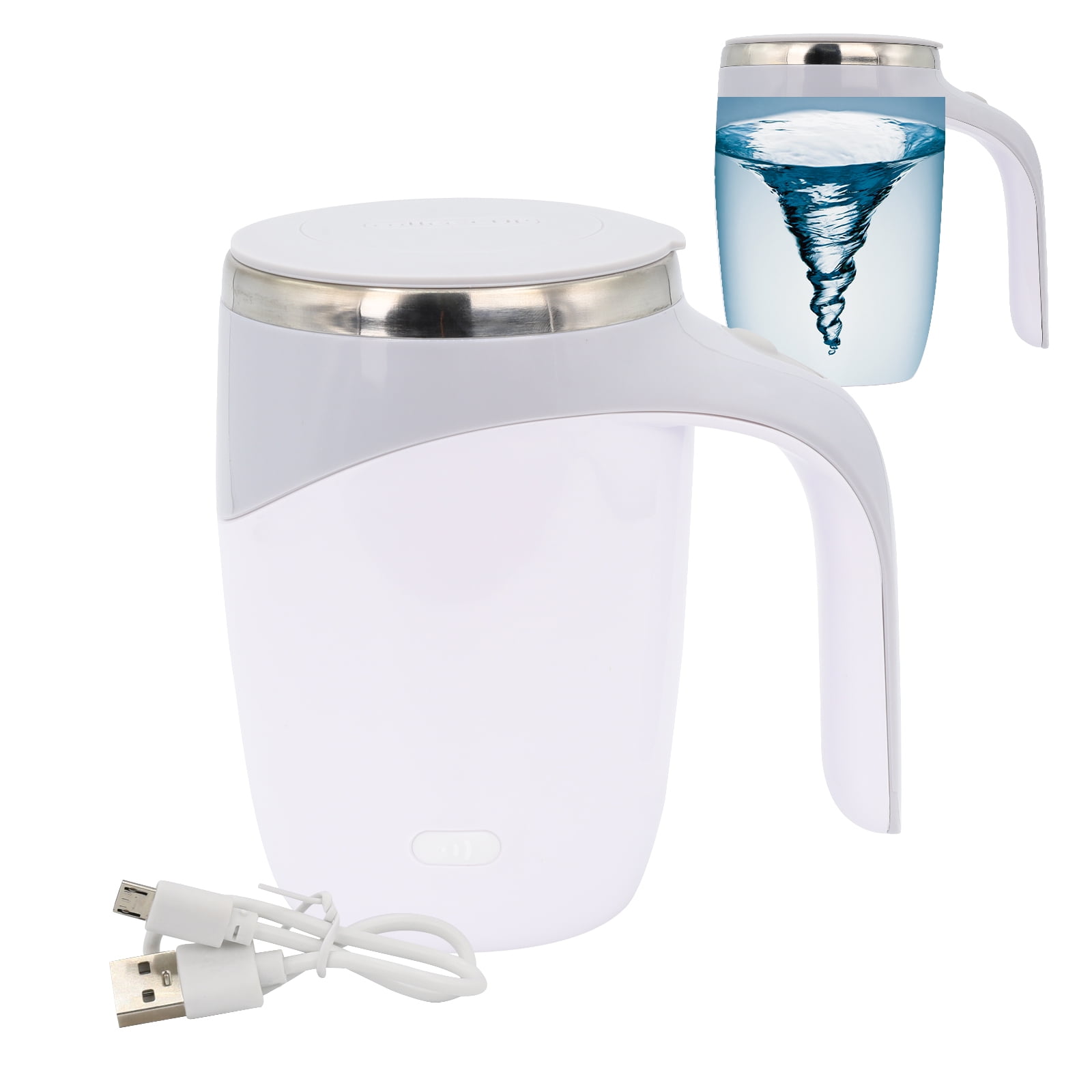 Anna-Kaci Electric Self-Stirring Glass Mug with Heating Base and USB Cable main image 1