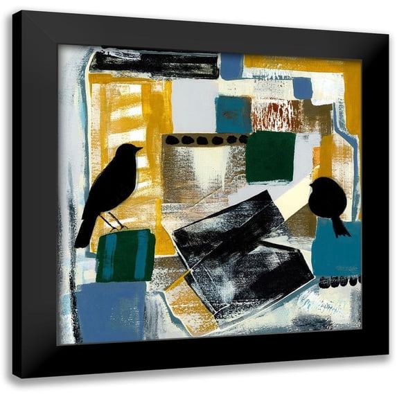 Daavettila, Tara 12x12 Black Modern Framed Museum Art Print Titled - Treehouse Overture V