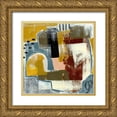 thumbnail image 1 of Daavettila, Tara 12x12 Gold Ornate Wood Framed with Double Matting Museum Art Print Titled - Modern Geo Abstract III, 1 of 4