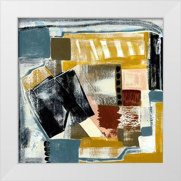Daavettila, Tara 12x12 White Modern Wood Framed Museum Art Print Titled - Modern Geo Abstract V