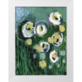 thumbnail image 1 of Daavettila, Tara 19x24 White Modern Wood Framed Museum Art Print Titled - Modern White Floral III, 1 of 4
