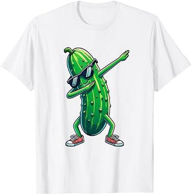 Dab Cucumber Dancing Dabbing Cucumber Vegetables TShirt