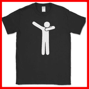 Dab Dabbing Funny Dance Humor Celebrate Novelty Unisex T Shirt up to 5XL