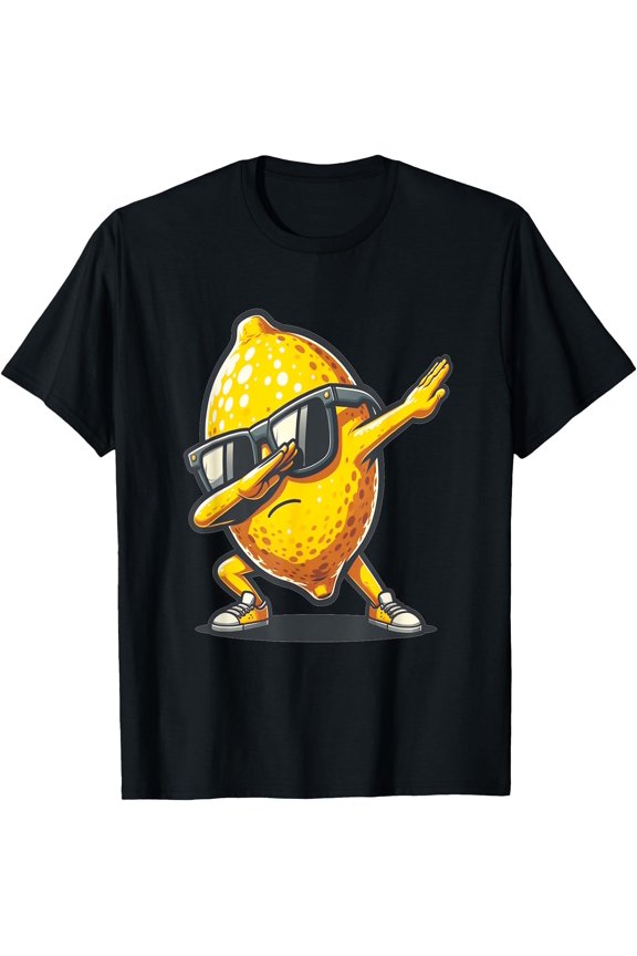 Dab Lemon Dancing Dabbing Lemon Fruit T-Shirt