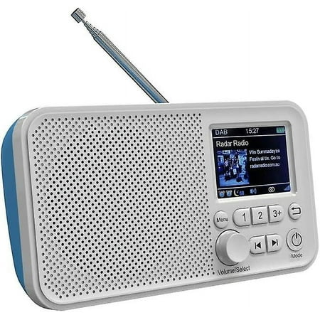 Dab/dab + Fm Digital Radio Led Portable Mini Fm Radio Mp3 Music Player Telescopic Antenna Handsfree Player