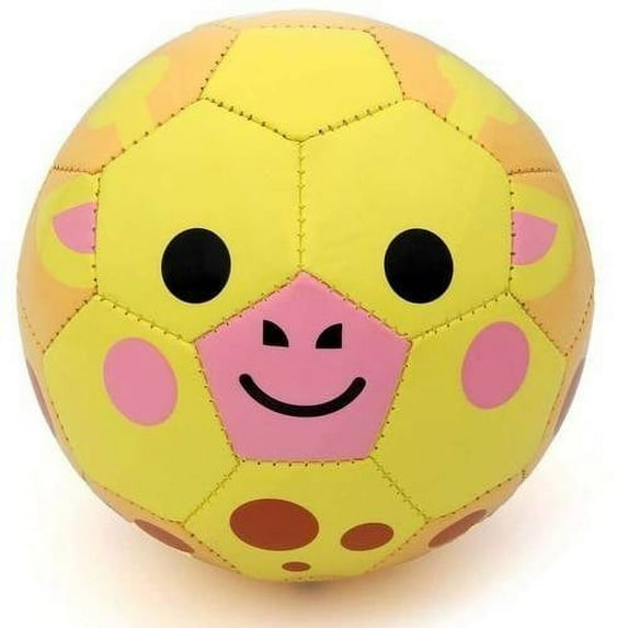 Daball Kid Size 1 Soccer Ball With Pump Age 1- 3 (Giraffe)