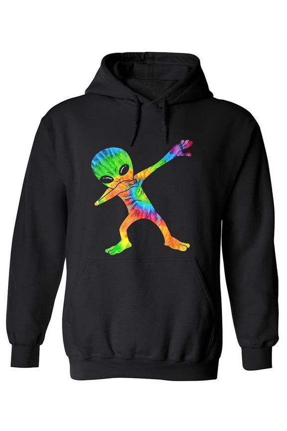 Dabbing Alien Design Hoodie Women -Image by Shutterstock, Female Large