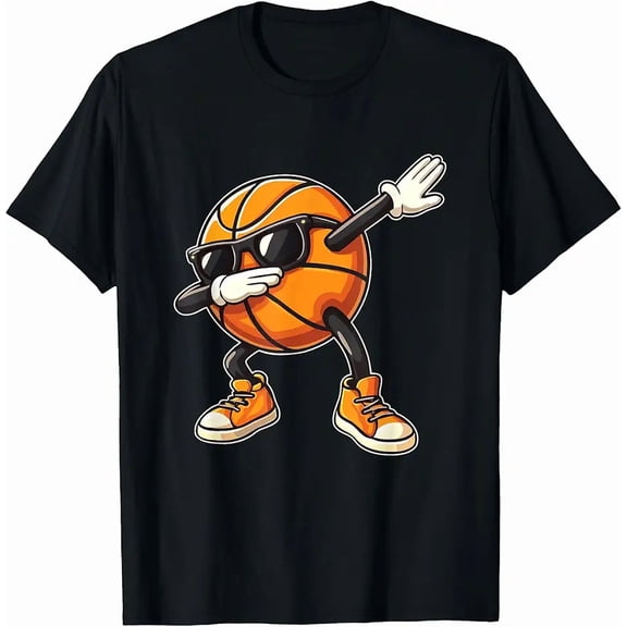 Dabbing Basketball - Basketball Player Fan Basketball Coach T-Shirt