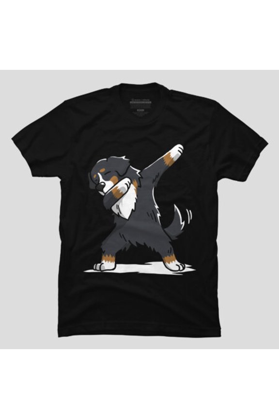 Dabbing Bernese Mountain Dog Funny Dab Dance T-shirt M2981272, Up to Size 5XL