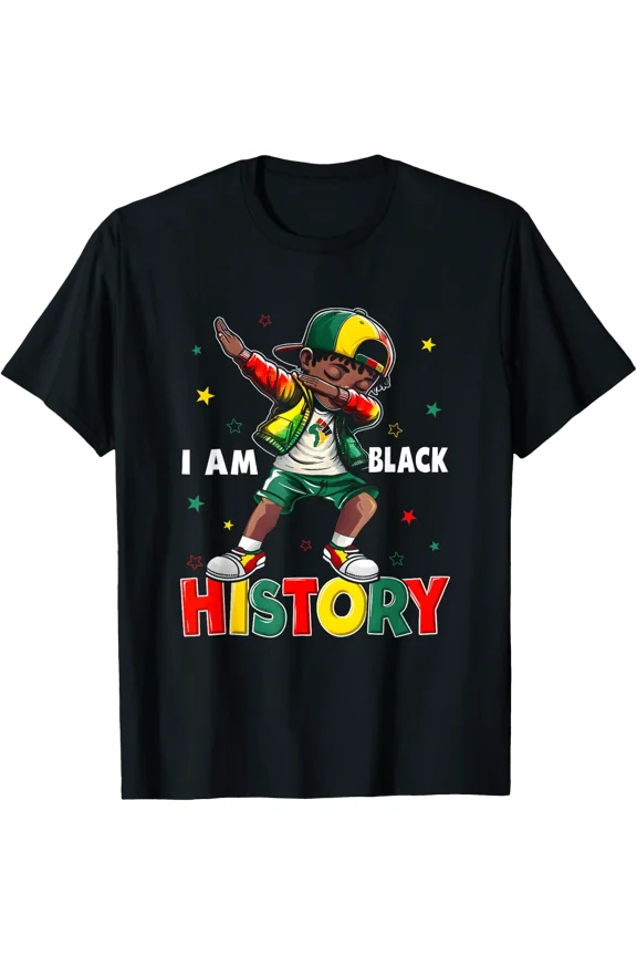 Dabbing Boy I Am Month Cute Dance Move T-shirt